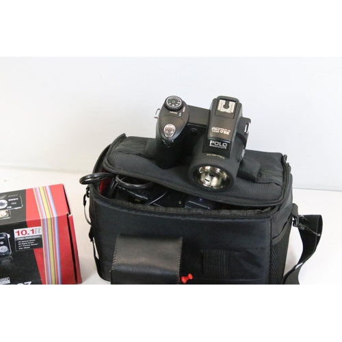 354 - Cameras and Binoculars - Cameras including Polo 33.0 in case with accessories, Konica C35, Boxed Viv... 