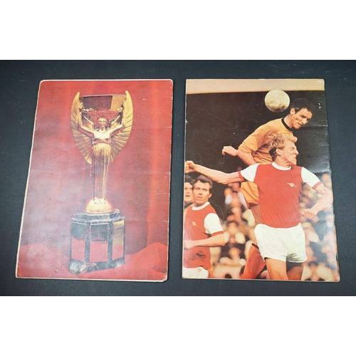 432 - Two FKS football sticker albums, to include Mexico 70 (complete) & Soccer Stars In Action 1969-70 (a... 