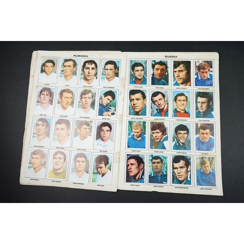 432 - Two FKS football sticker albums, to include Mexico 70 (complete) & Soccer Stars In Action 1969-70 (a... 