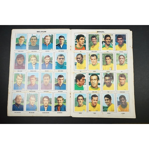 432 - Two FKS football sticker albums, to include Mexico 70 (complete) & Soccer Stars In Action 1969-70 (a... 