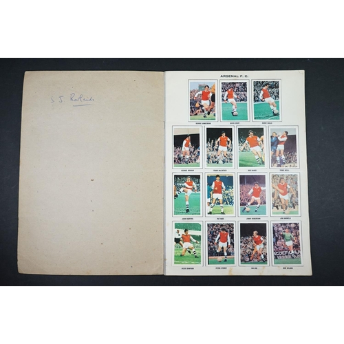 432 - Two FKS football sticker albums, to include Mexico 70 (complete) & Soccer Stars In Action 1969-70 (a... 