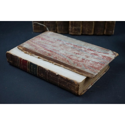 433 - Group of 18th & 19th century books, to include Shakespeare 1774 x 8, Works of William Shakespeare 18... 