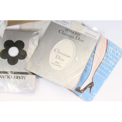 343 - A collection of mid 20th century ladies stockings within original packaging to include Mary Quant ex... 