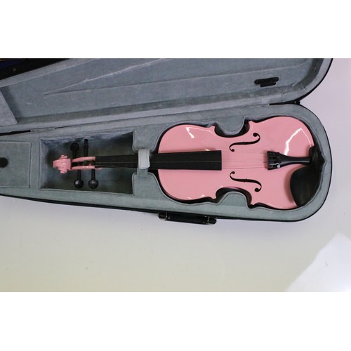 409 - Two Cased Stentor Violins with Bows being The Stentor Student I and The Stentor Student Standard tog... 