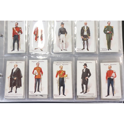 422 - Cigarette / Trade cards - Approx. 60 sets in modern binders, varying subjects, to include Players, R... 