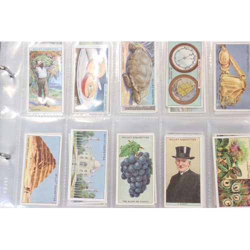 424 - Cigarette cards - Approx. 60 varied Wills sets in modern binders