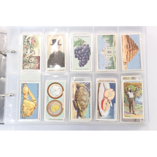 424 - Cigarette cards - Approx. 60 varied Wills sets in modern binders