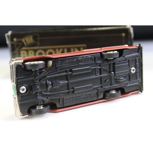 1026 - Four Boxed Brooklin Models 'The Brooklin Collection' 1/43 metal models to include BRK 28 1957 Mercur... 