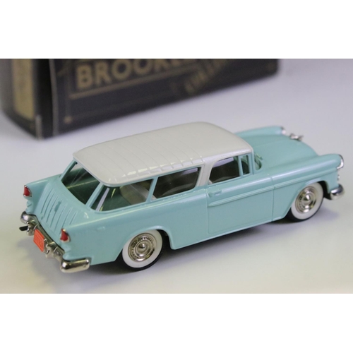 1026 - Four Boxed Brooklin Models 'The Brooklin Collection' 1/43 metal models to include BRK 28 1957 Mercur... 