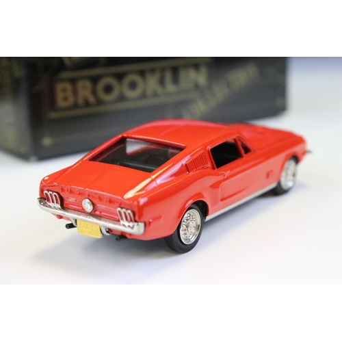 1026 - Four Boxed Brooklin Models 'The Brooklin Collection' 1/43 metal models to include BRK 28 1957 Mercur... 