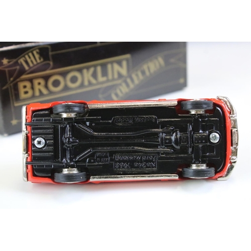 1026 - Four Boxed Brooklin Models 'The Brooklin Collection' 1/43 metal models to include BRK 28 1957 Mercur... 