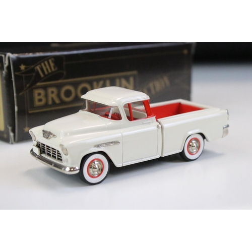 1026 - Four Boxed Brooklin Models 'The Brooklin Collection' 1/43 metal models to include BRK 28 1957 Mercur... 