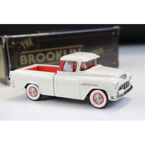 1026 - Four Boxed Brooklin Models 'The Brooklin Collection' 1/43 metal models to include BRK 28 1957 Mercur... 