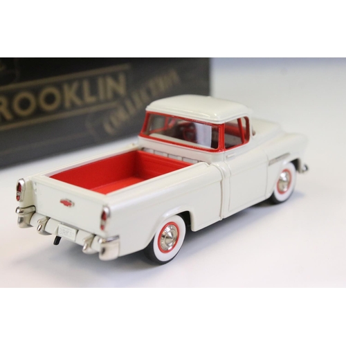 1026 - Four Boxed Brooklin Models 'The Brooklin Collection' 1/43 metal models to include BRK 28 1957 Mercur... 