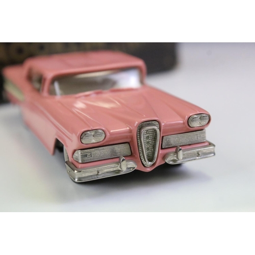 1027 - Four Boxed Brooklin Models 'The Brooklin Collection' 1/43 metal models to include BRK 22 1958 Edsel ... 