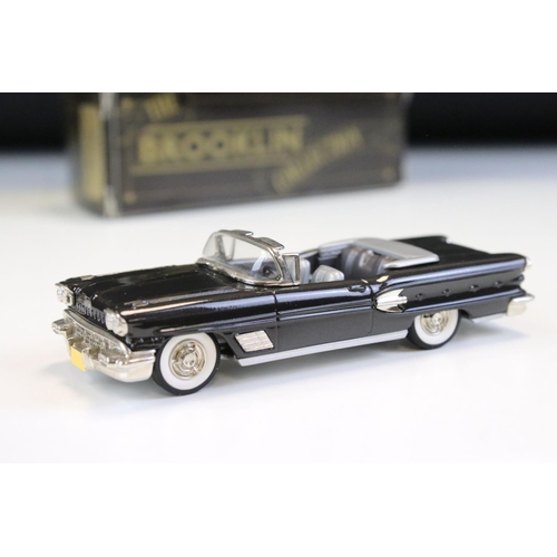 1027 - Four Boxed Brooklin Models 'The Brooklin Collection' 1/43 metal models to include BRK 22 1958 Edsel ... 