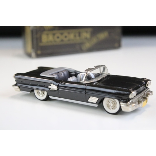 1027 - Four Boxed Brooklin Models 'The Brooklin Collection' 1/43 metal models to include BRK 22 1958 Edsel ... 