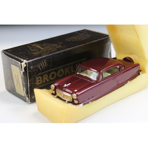 1027 - Four Boxed Brooklin Models 'The Brooklin Collection' 1/43 metal models to include BRK 22 1958 Edsel ... 