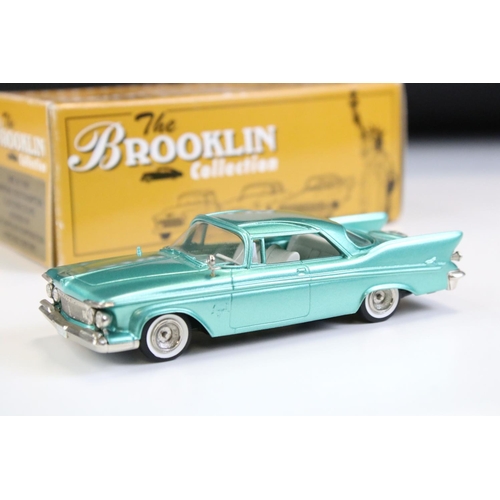 1031 - Four Boxed Brooklin Models 'The Brooklin Collection' 1/43 metal models to include BRK. 65 1947 Wesle... 