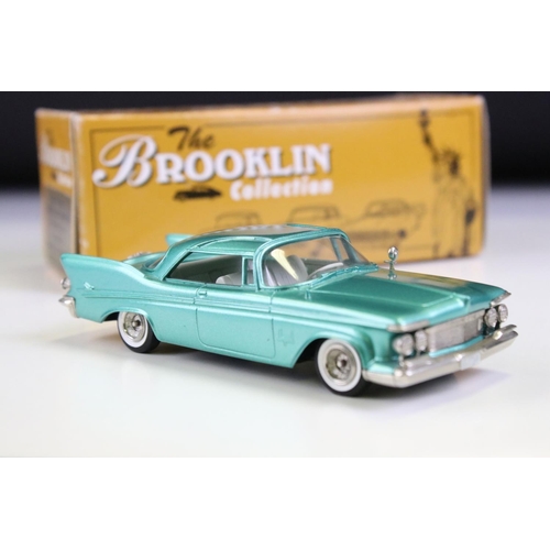 1031 - Four Boxed Brooklin Models 'The Brooklin Collection' 1/43 metal models to include BRK. 65 1947 Wesle... 