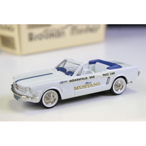 1032 - Four boxed 1/43 Brooklin Models metal models to include BRK. 15 1949 Mercury 2 Door Coupe, BRK 56 19... 