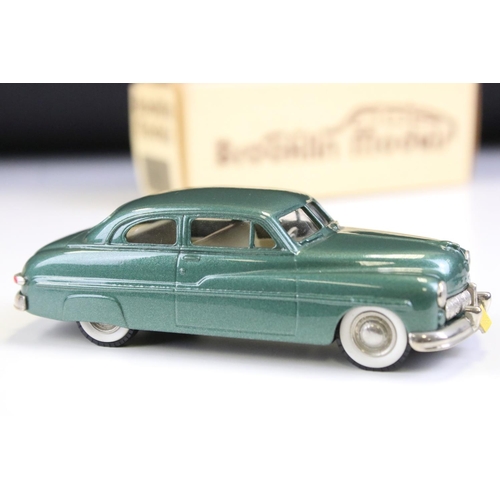 1032 - Four boxed 1/43 Brooklin Models metal models to include BRK. 15 1949 Mercury 2 Door Coupe, BRK 56 19... 