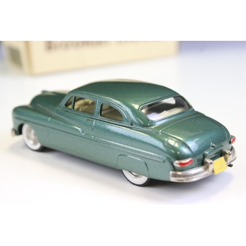 1032 - Four boxed 1/43 Brooklin Models metal models to include BRK. 15 1949 Mercury 2 Door Coupe, BRK 56 19... 