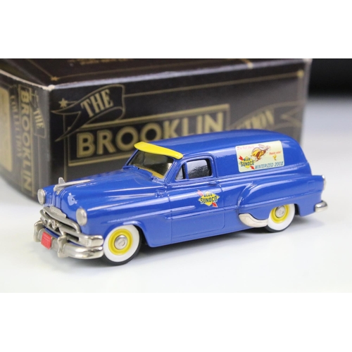 1034 - Four Boxed Brooklin Models 'The Brooklin Collection' 1/43 metal models to include BRK. 76 1948 ford ... 