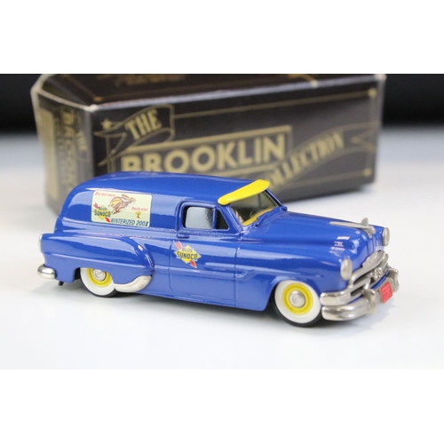 1034 - Four Boxed Brooklin Models 'The Brooklin Collection' 1/43 metal models to include BRK. 76 1948 ford ... 