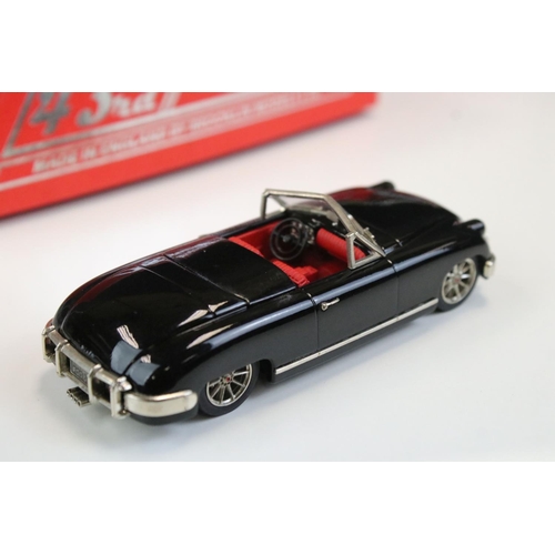 1035 - Four Boxed Brooklin Models Metal Models to include 2 x 1:43 Hot Rod Magazine (HR 01 1961 Chevrolet I... 