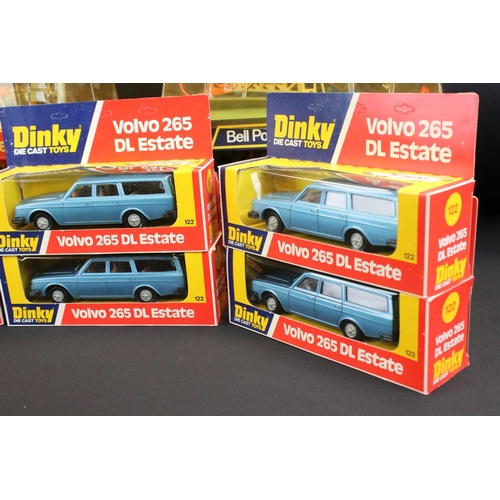 1240 - Ex Shop Stock Dinky - 14 Boxed Dinky diecast models to include 6 x 732 Bell Police Helicopter (2 x v... 