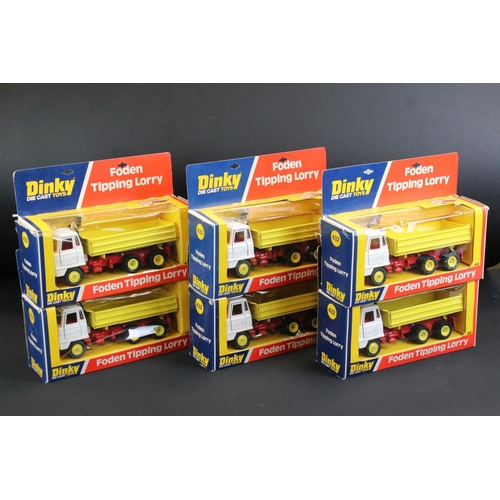 1243 - Ex Shop Stock Dinky - 12 Boxed Dinky 432 Foden Tipping Lorry diecast models, plus 2 x unboxed exampl... 