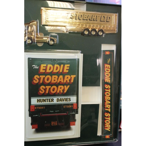 1247 - 16 Boxed Corgi & Atlas Editions Eddie Stobart diecast models & multi-model sets to include CC86610 T... 