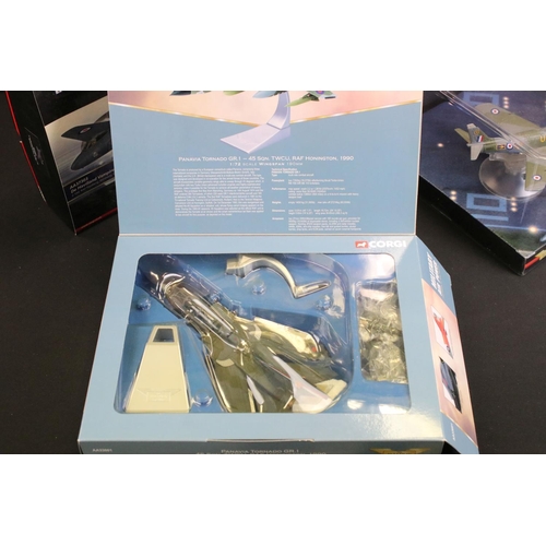 1249 - Ten boxed / cased Corgi ' The Aviation Archive ' diecast models, mostly 1:72 scale, to include 3 x M... 