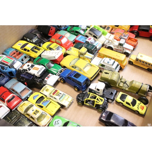 1250 - Around 80 play worn diecast models to include Matchbox, Burago and Corgi examples, featuring Matchbo... 