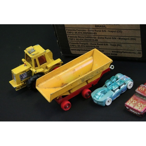 1251 - Over 65 play worn diecast models, featuring mid 20th C examples, to include Matchbox Series, Matchbo... 