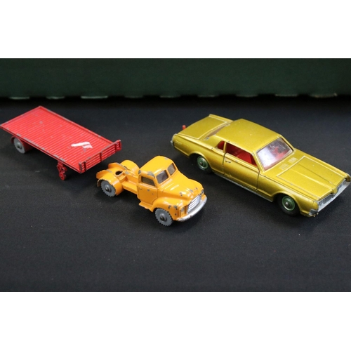 1253 - Over 35 mid 20th C onwards play worn diecast models to include Matchbox & Dinky, featuring Dinky Sup... 