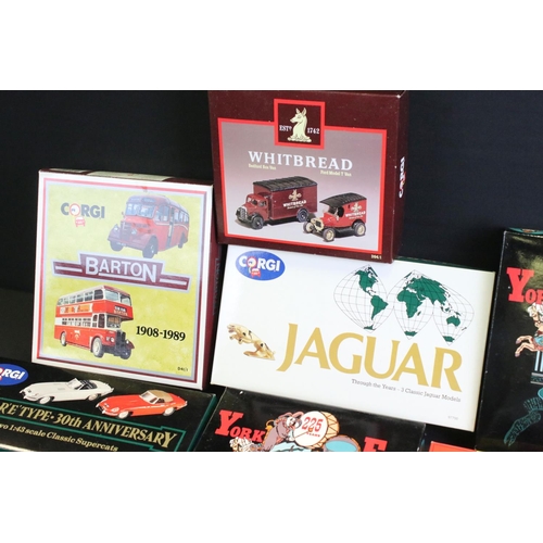 1254 - 14 Boxed Corgi multi-model sets to include D47/1 The Bash Street Kids, 97700 Jaguar Through the Year... 