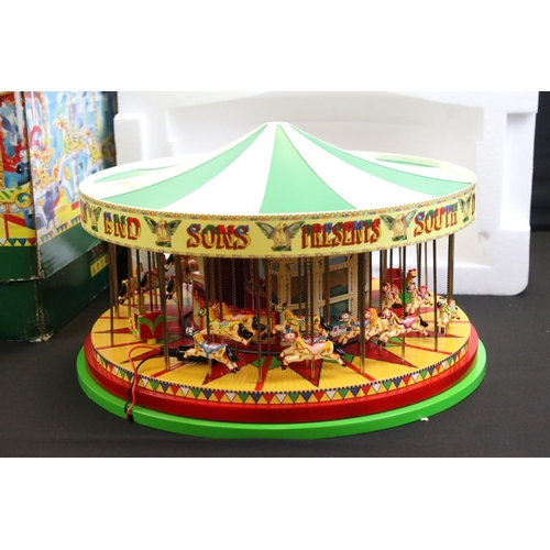 1256 - Boxed Corgi Fairground Attractions CC20401 ' The South Down Gallopers ' ltd edn carousel (carousel v... 