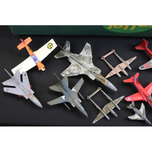 1261 - Around 80 mid 20th C onwards diecast model aircraft, to include Dinky, Timpo Toys, Corgi, Matchbox, ... 