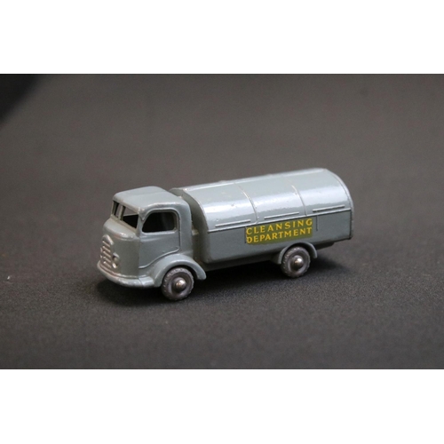 1262 - Quantity of play worn mid 20th C onwards diecast models to include Matchbox, Dinky, Corgi etc plus a... 