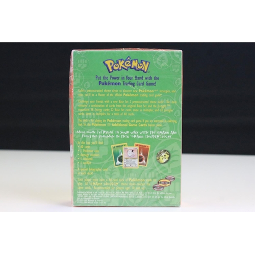 1420 - Pokémon Trading Cards - Sealed Wizards Of The Coast Pokemon Base Set 2 Grass Chopper Theme Deck