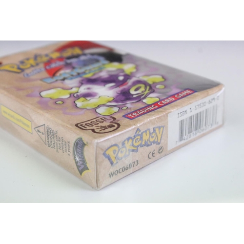 1422 - Pokémon Trading Cards - Sealed Wizards Of The Coast Pokemon Fossil Set BodyGuard Theme Deck