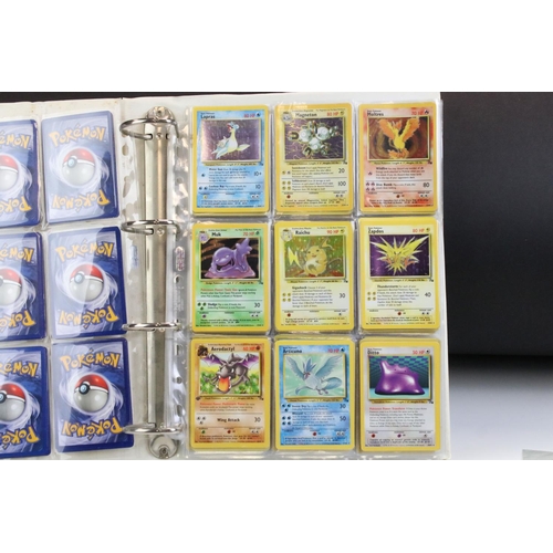 1428 - Pokémon Trading Cards - Complete Wizards Of The Coast Pokemon Fossil card Set with First Editions & ... 