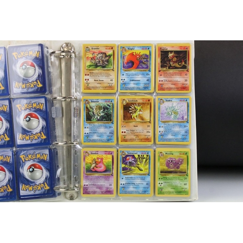 1428 - Pokémon Trading Cards - Complete Wizards Of The Coast Pokemon Fossil card Set with First Editions & ... 