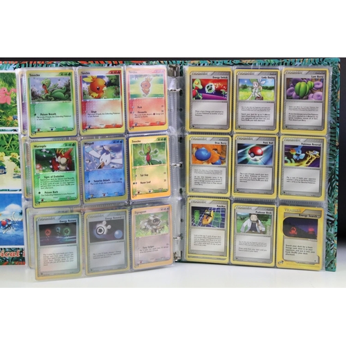 1430 - Pokémon Trading Cards - Complete Pokemon Ex Ruby & Sapphire card Set featuring duplications & Revers... 