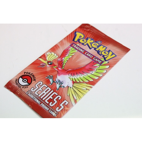 1435 - Pokémon Trading Cards - Sealed Pokemon POP Series 5 Booster Pack, HO Oh