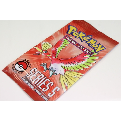 1436 - Pokémon Trading Cards - Sealed Pokemon POP Series 5 Booster Pack, HO Oh