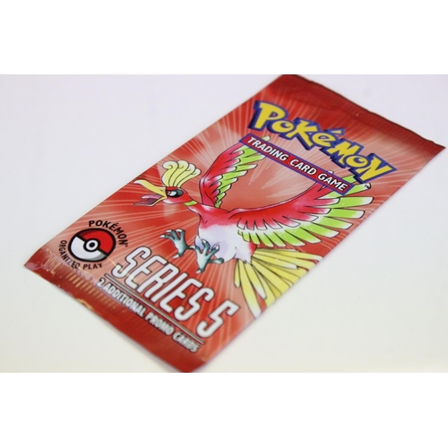 1438 - Pokémon Trading Cards - Sealed Pokemon POP Series 5 Booster Pack, HO Oh