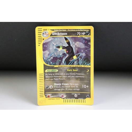 1442 - Pokémon Trading Cards - Two Pokemon Skyridge H cards to include Vaporeon H31/H32 & Umbreon H30/H32, ... 